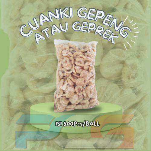 Cuanki Geprek/ Gepeng | Cuanki Geprek | CUANKI Lidah Instan |Toping Baso aci dan Seblak| termurah khas Garut | Cuanki Tahu,| Siomay Mini | gepeng ISI 500PCS FREE BUBBLE WRAP & KARDUS - Gambar 2